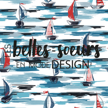 Charger l'image dans la galerie, COLLECTION NAUTIQUE_ BATEAU SUR MER- STOCK