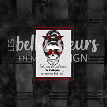 Charger l'image dans la galerie, COLLECTION MOMS LIFE_PANNEAU ADULTE_PATIENCE_EXCLUSIF - STOCK - AVEC DÉFAUT