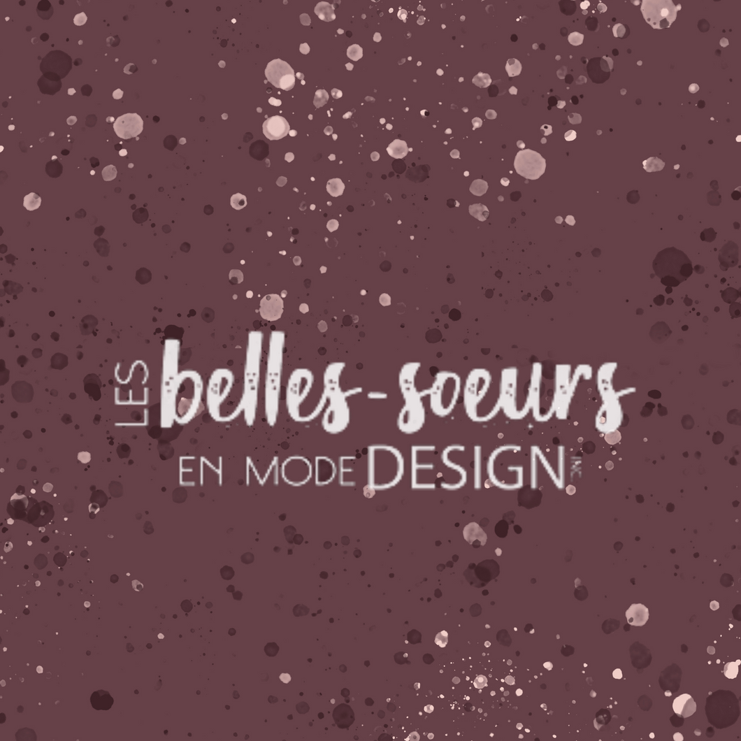 COLLECTION SPLASH_BOURGOGNE ROSE- EXCLUSIF - STOCK