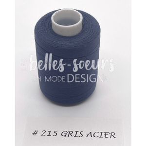 FILS À COUDRE - GRIS ACIER #215