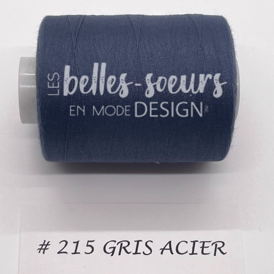 FILS À COUDRE - GRIS ACIER #215