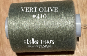 FILS À COUDRE - VERT OLIVE #410