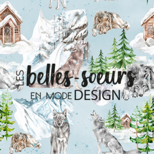 Collection animaux de la forêt - Loups nordiques - EXCLUSIF - STOCK