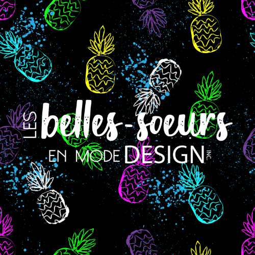 COLLECTION DES FRUITS_ANANAS FLUO _ STOCK