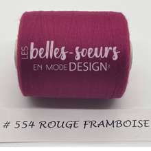 Charger l&#39;image dans la galerie, FILS À COUDRE - ROUGE FRAMBOISE #554
