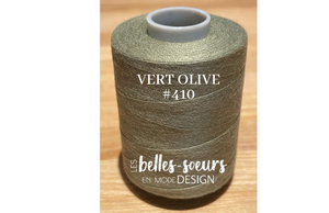 SEWING THREADS - OLIVE GREEN #410