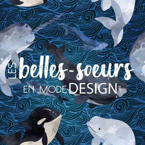 COLLECTION ANIMAUX DE LA MER_BALEINE À VAGUE - EXCLUSIF - STOCK