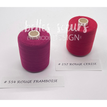 Charger l&#39;image dans la galerie, FILS À COUDRE - ROUGE CERISE #257
