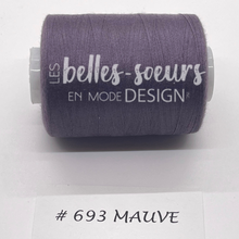 Upload image to gallery, SEWING THREADS - PURPLE #693
