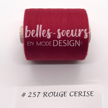 Charger l&#39;image dans la galerie, FILS À COUDRE - ROUGE CERISE #257
