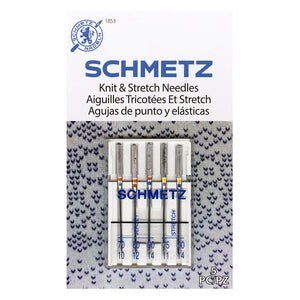 AIGUILLES POUR TRICOT ET STRETCH_#1853 - SCHMETZ