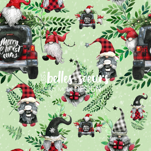 COLLECTION NOËL_ GNOMES D'HIVER MENTHE - EXCLUSIF - STOCK