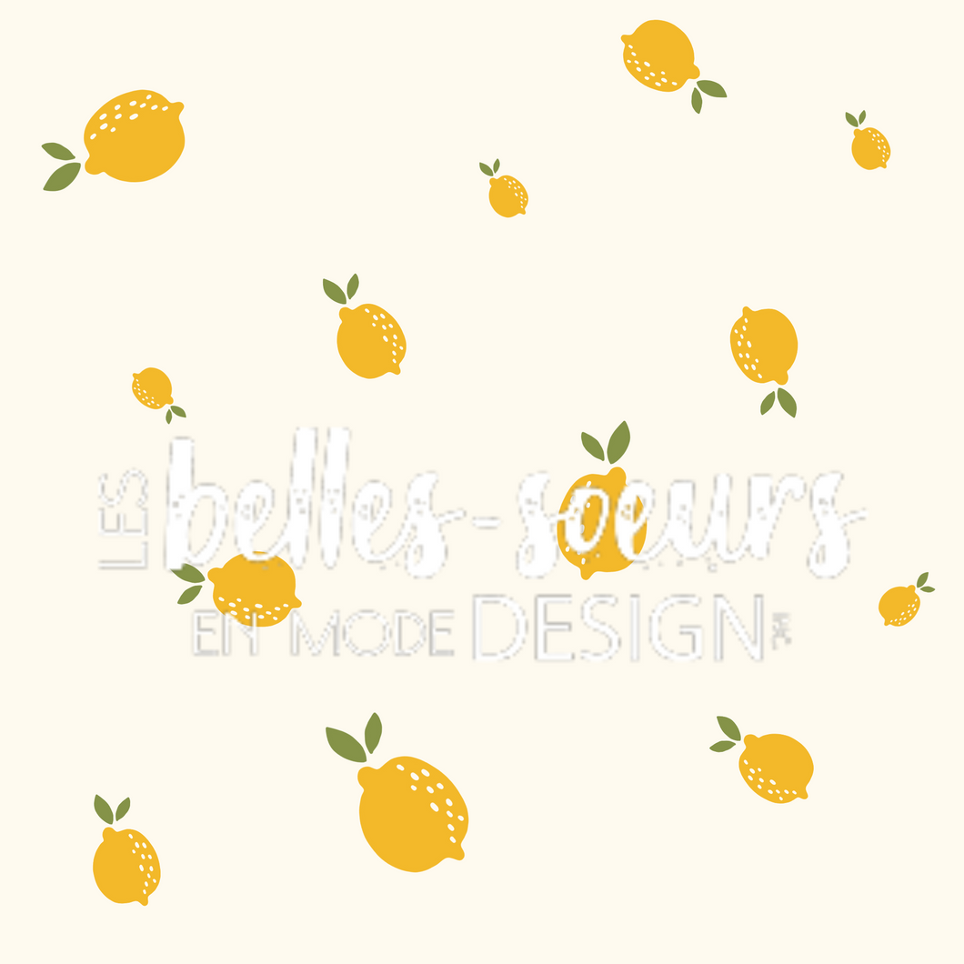 COLLECTION FRUITS RETRO_CITRONS 2 - STOCK